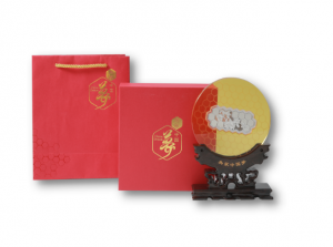 共筑中國夢(mèng)88g蜂巢銀條擺件